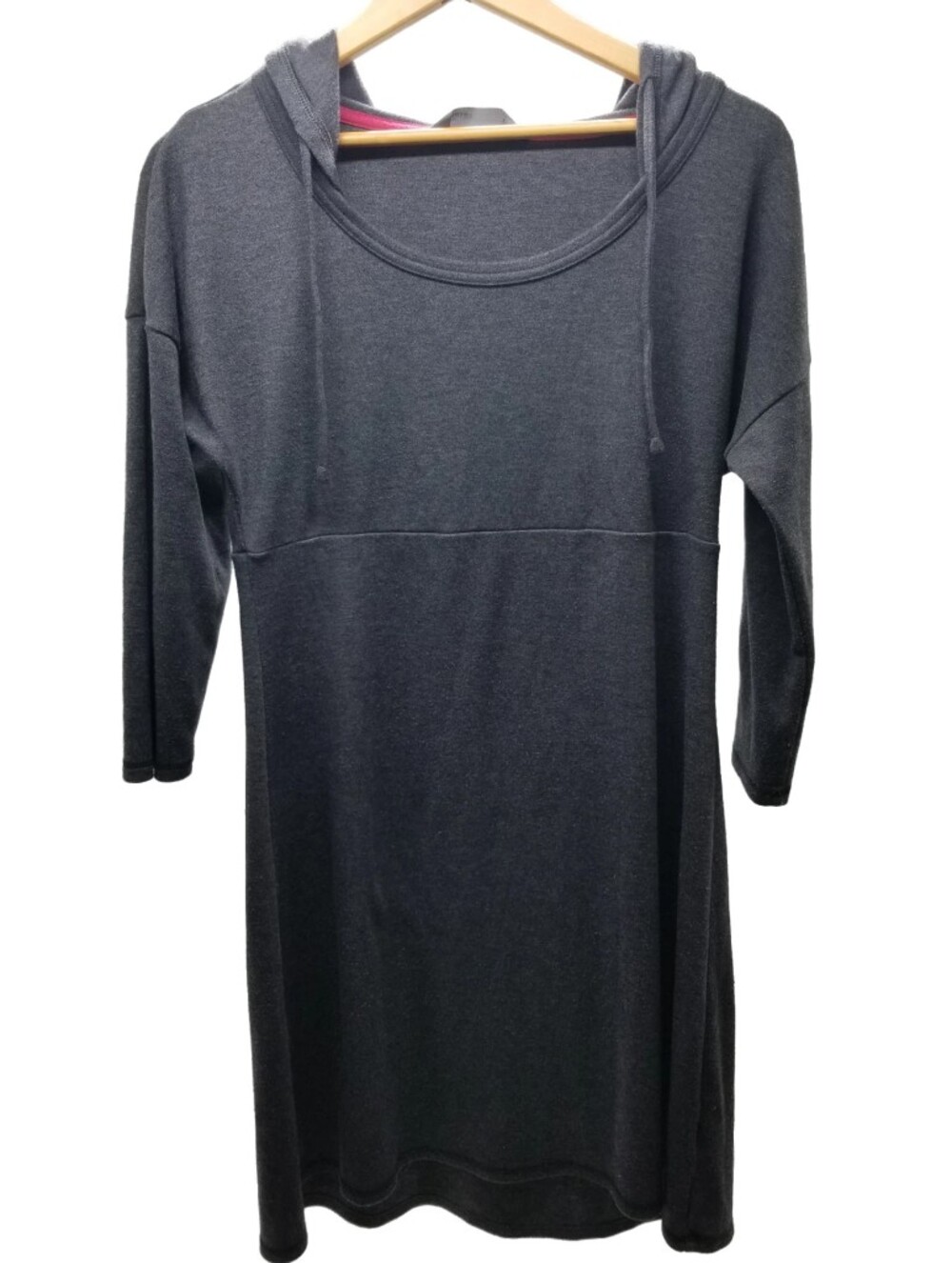 The North Face Women's Charcoal Hooded Knit Dress Size Medium